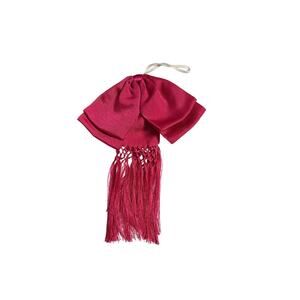 Mexican bow tie pink embroidery